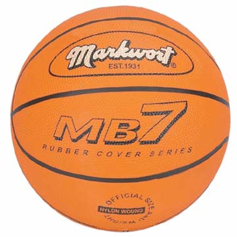 Markwort 29.5 Rubber Orange Basketball