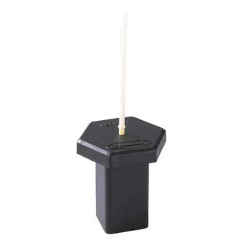 Markwort Black Base Plug With White Indicator