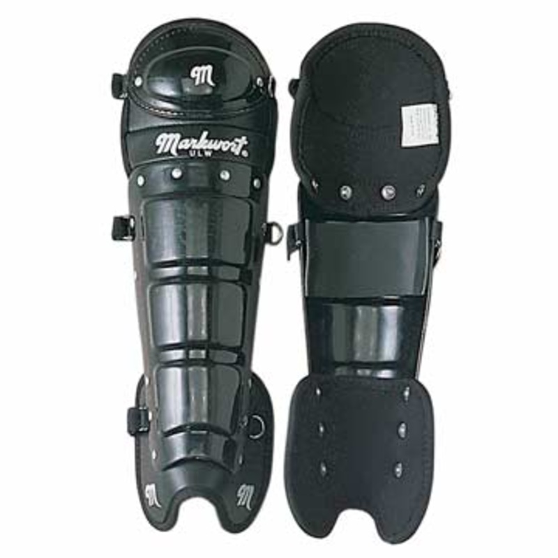 Markwort Black Umpire Leg Guards
