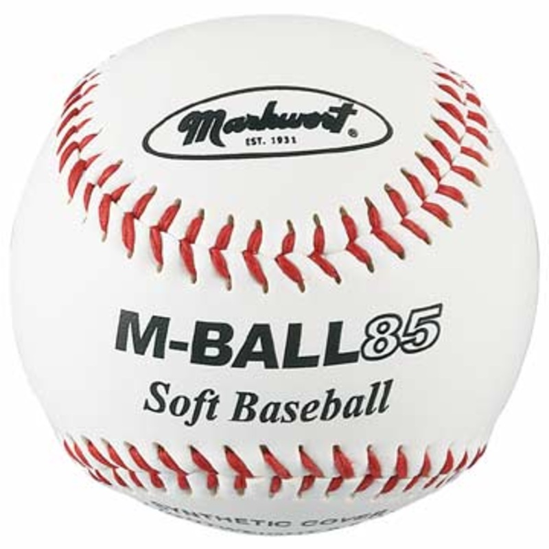 Markwort White Soft 8.5 Lightweight Baseball – Dozen