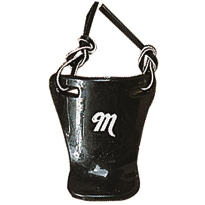 Markwort Youth Full Size Black Throat Protector with Lace