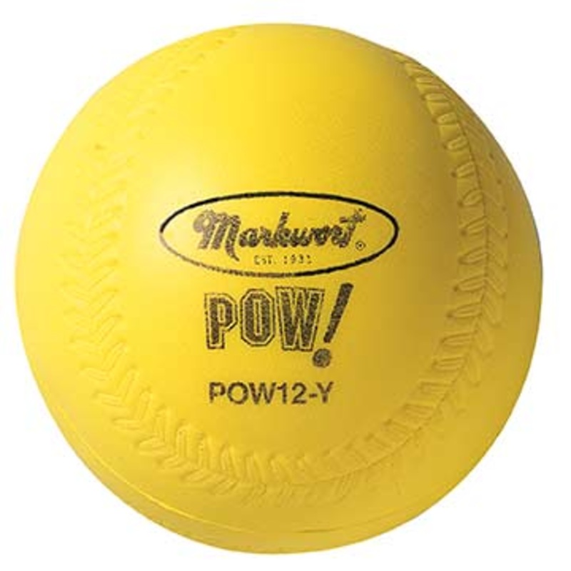 Pow! Ball Yellow 12 Softball