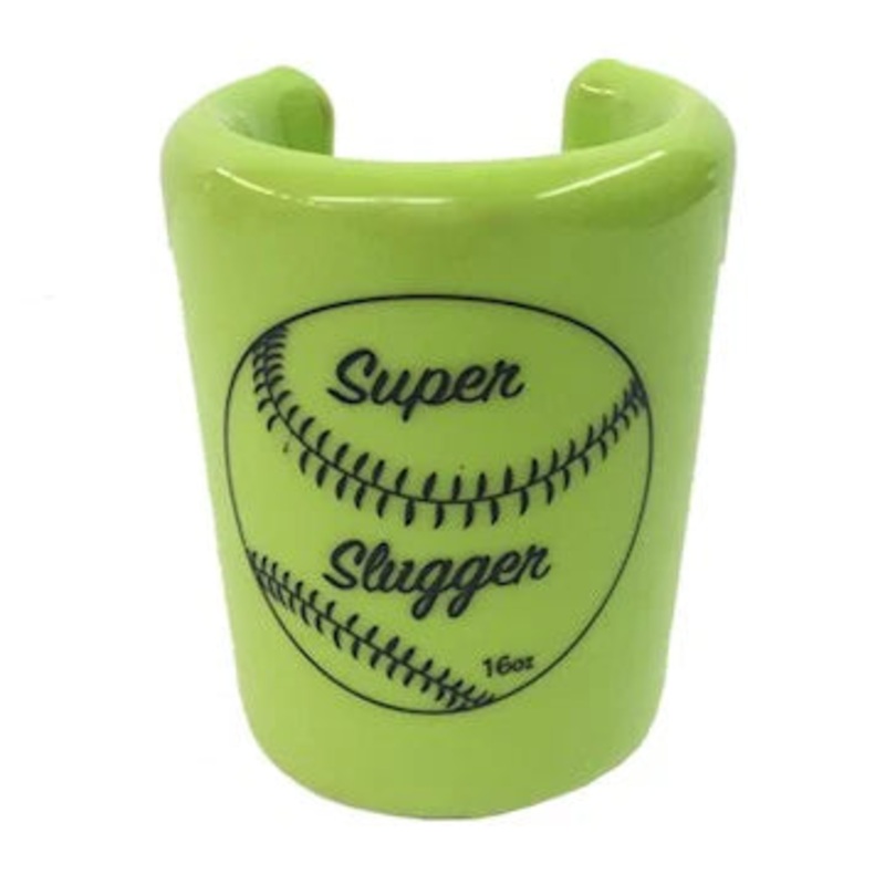 Super Slugger Fluorescent Green Hitting Bat 16 oz. Weight