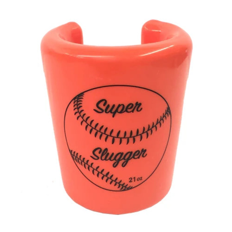 Super Slugger Hitting Fluorescent Orange Bat 21 oz Weight