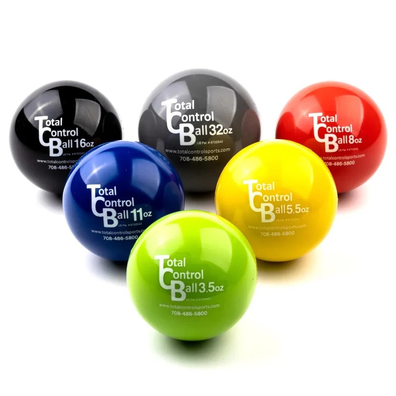 Total Control Sports 6 Pack Weighted Plyo Ball Set