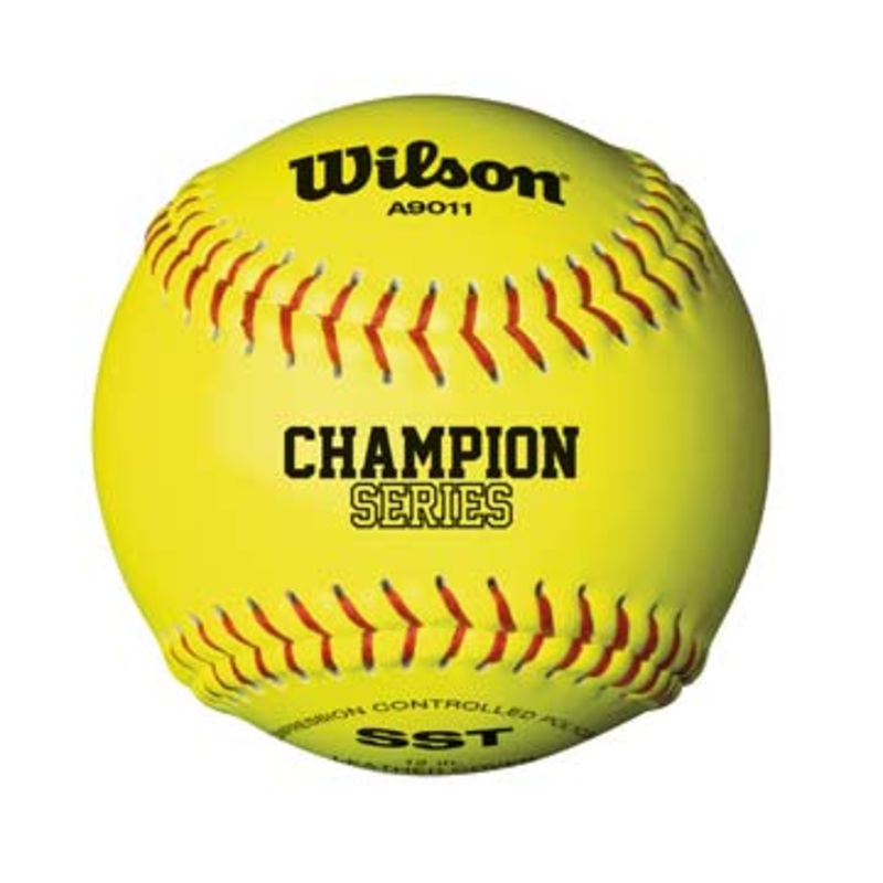 Wilson NFHS 12 Yellow Softball – Dozen