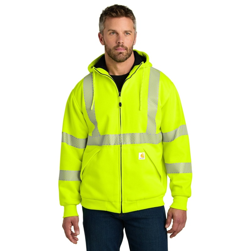 Carhartt ANSI 107 Class 3 Lined Full-Zip Sweatshirt CT104988