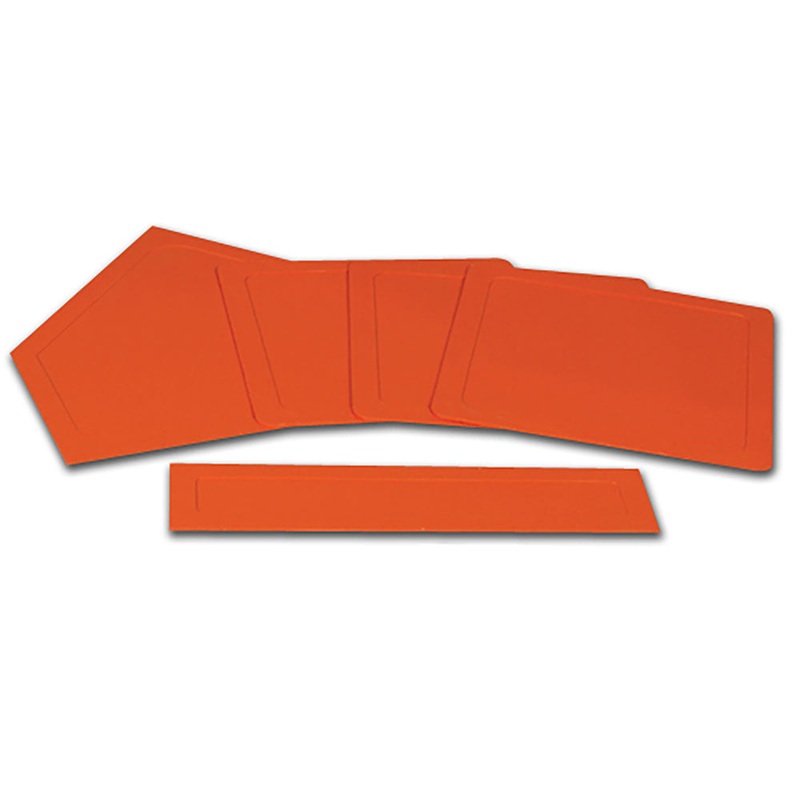 Champro Set of 5 Throw Down Rubber Base – Boxed