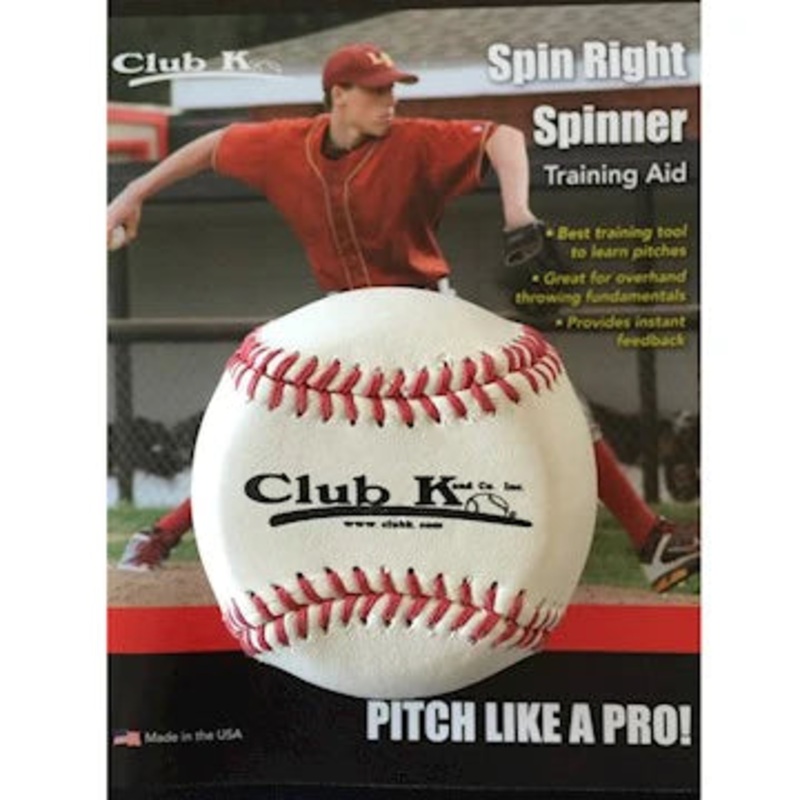 Club K Spin Right Spinner White Baseball