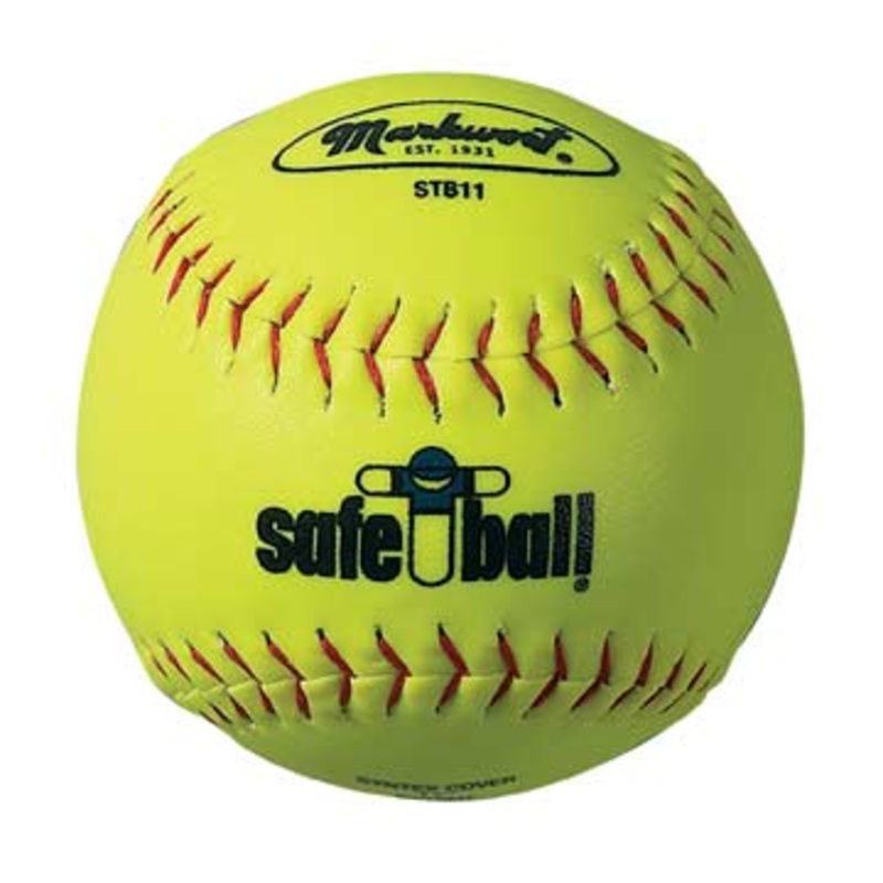 Markwort Safe-T-Ball 11 Yellow Softball- Dozen