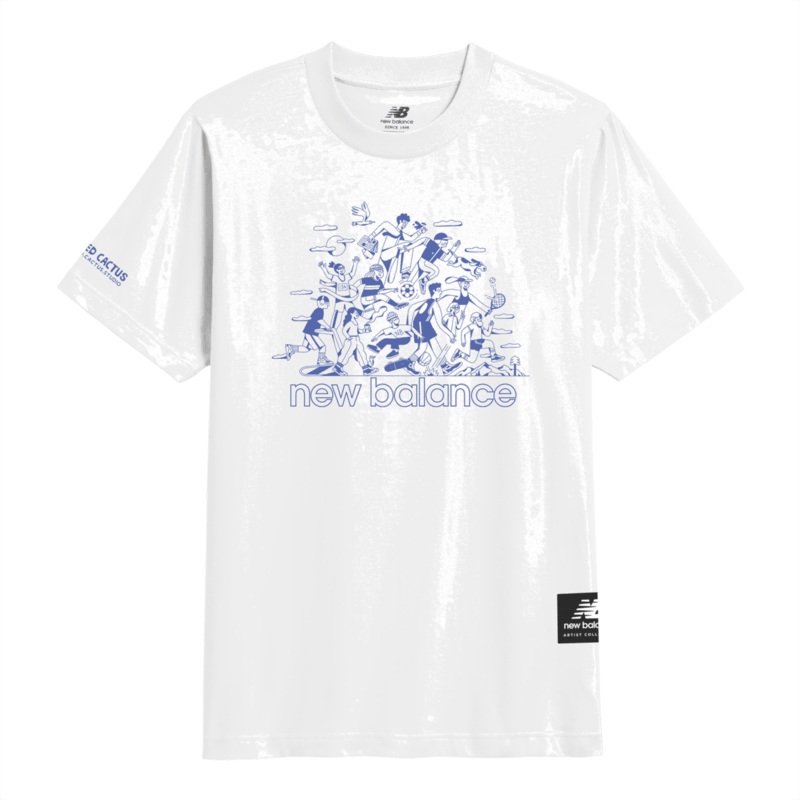 New Balance Men’s Athletics Aron Leah Group Fun T-Shirt