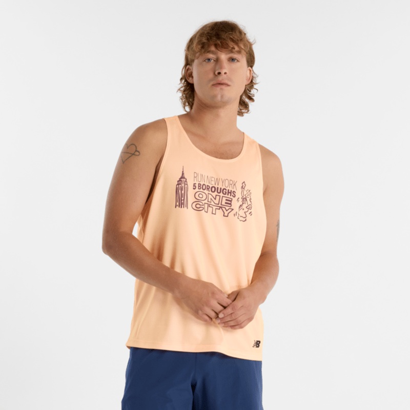 New Balance Men’s NYRR Boroughs Run Singlet