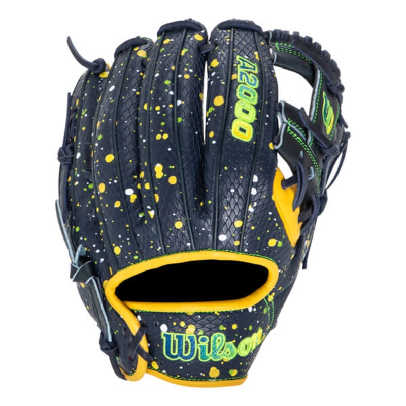 Savannah Bananas Wilson A2000 Tour Paint Splatter 11.5 1786 Baseball Glove