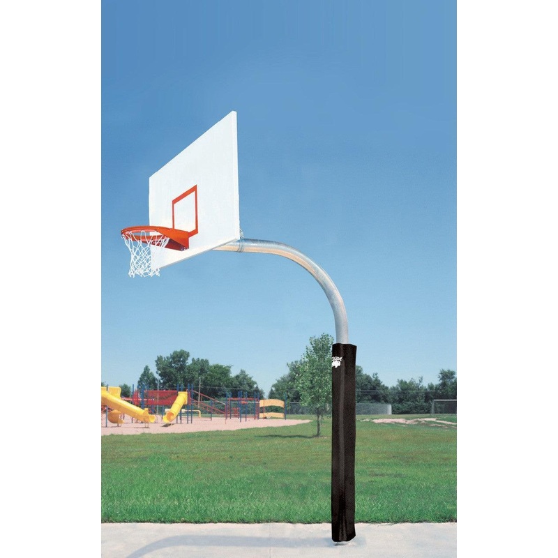 Bison 5-9/16 Mega Duty 42 x 72 Steel Rectangular Playground Basketball System