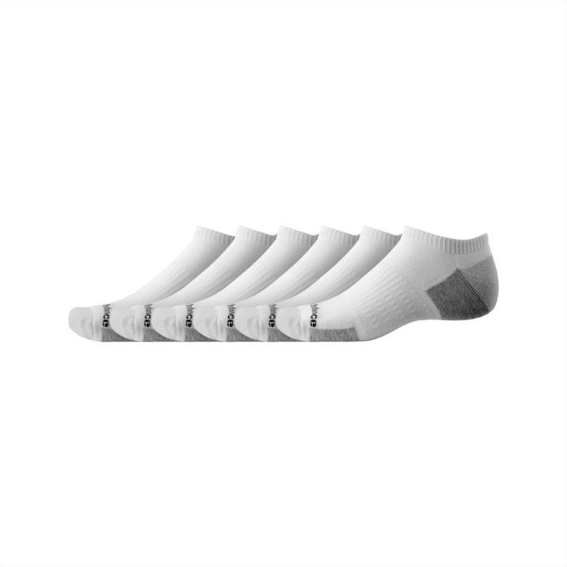 New Balance Cushioned No Show Sock 6 Pack