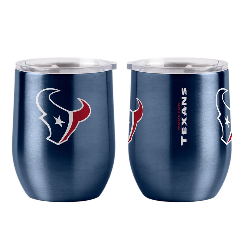 BOELTER Houston Texans 16oz Curved Beverage Ultra Travel Tumbler