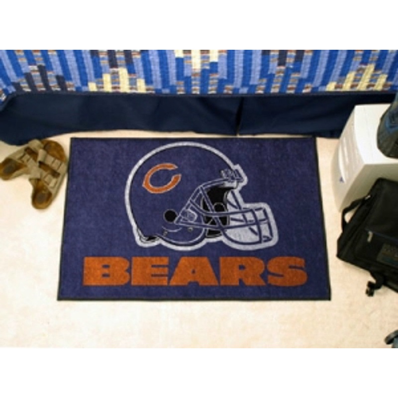 Fanmats Chicago Bears Starter Style Helmet Design Rug