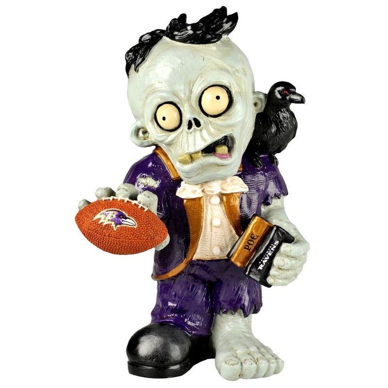 Forever Collectibles Baltimore Ravens Thematic Zombie Figurine