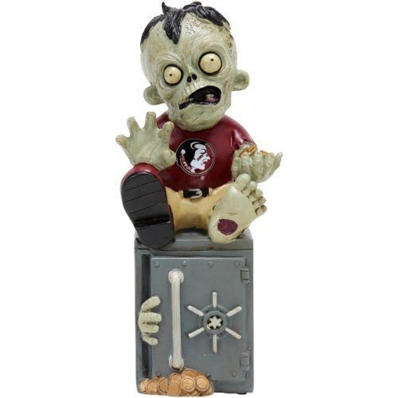 Forever Collectibles Florida State Seminoles Zombie Bank Figurine