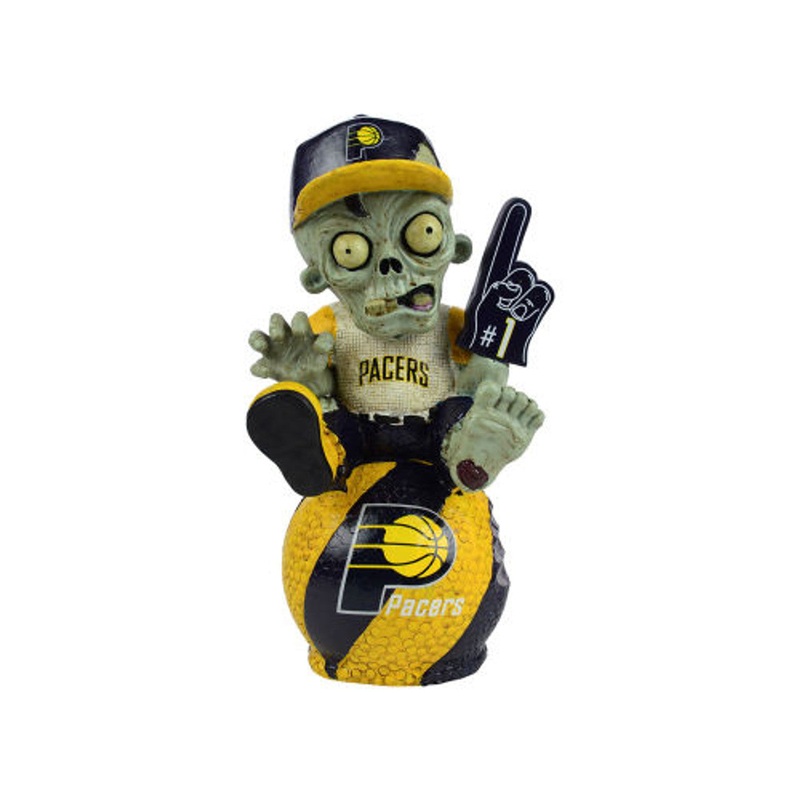 Forever Collectibles Indiana Pacers Zombie On Logo Figurine