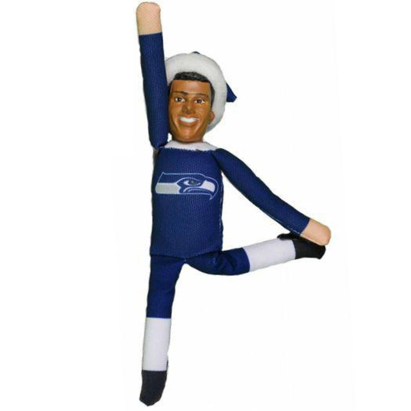 Forever Collectibles Seattle Seahawks Russell Wilson Plush Elf