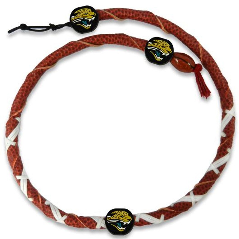 Gamewear Jacksonville Jaguars Spiral Football Necklace