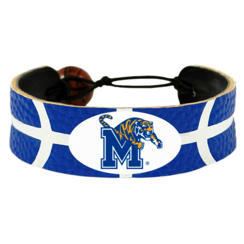 Gamewear Memphis Tigers Team Color Basketball Bracelet