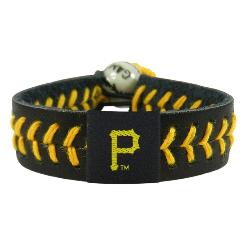 Gamewear Pittsburgh Pirates Team Color Baseball Bracelet