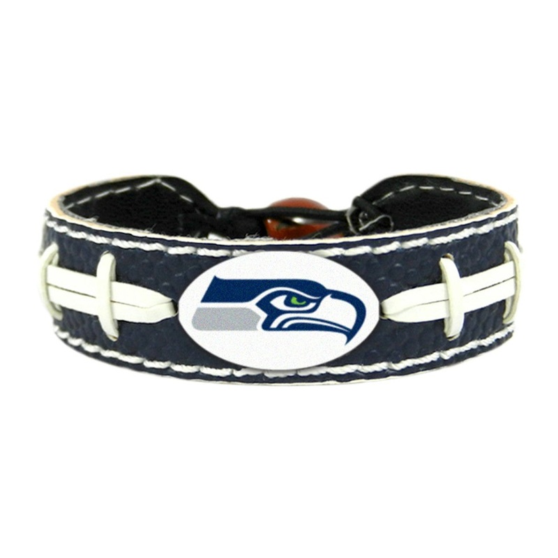 Gamewear Seattle Seahawks Team Color Football Bracelet