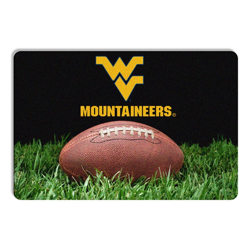 Gamewear West Virginia Mountaineers Classic Football Pet Bowl Mat Size Large