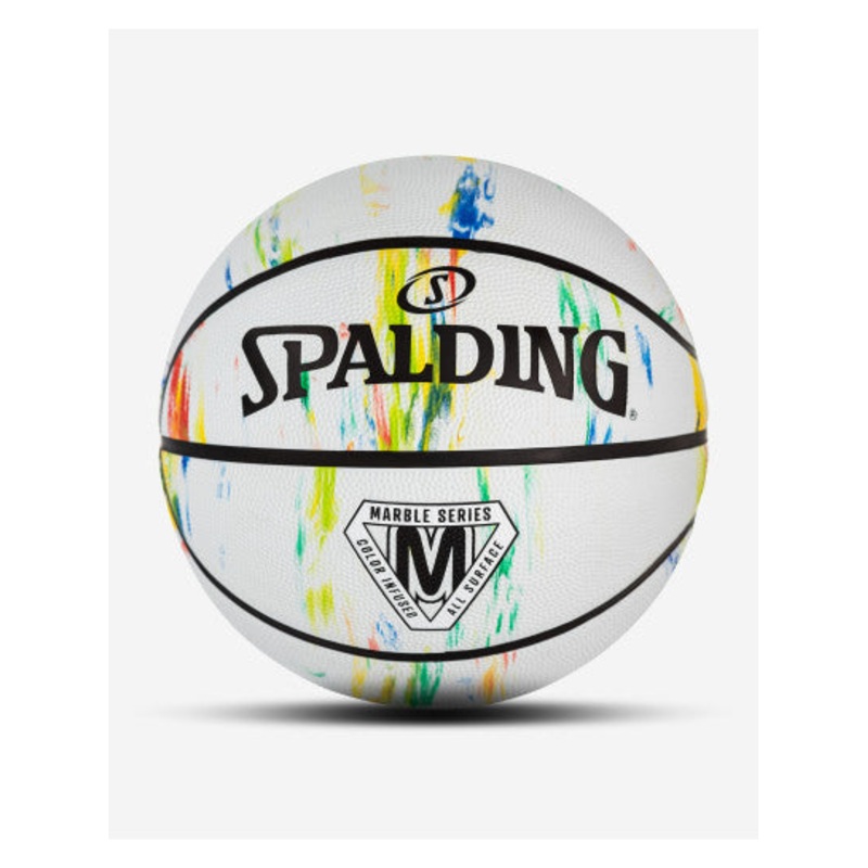 Spalding Marble Series Multi-Color Outdoor Basketball