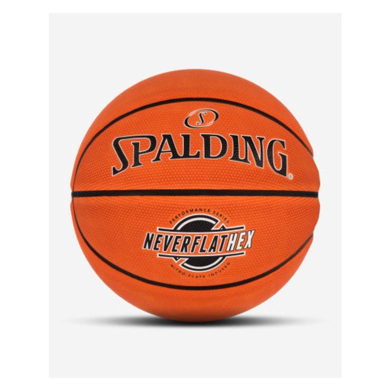 Spalding SGT NeverFlat Hexagrip Indoor-Outdoor Basketball