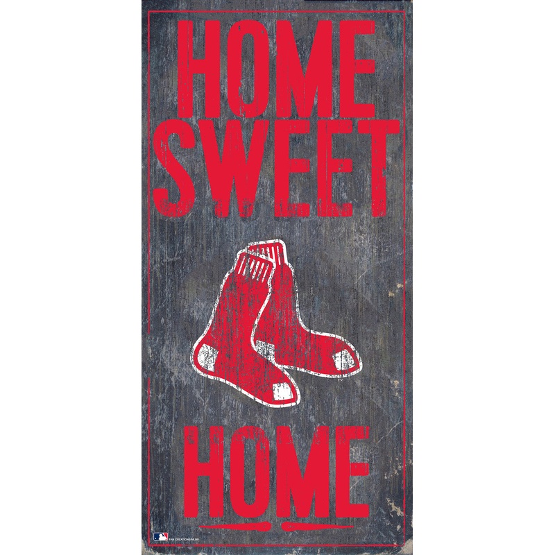 Fan Creations Boston Red Sox Home Sweet Home Wood Sign 6×12