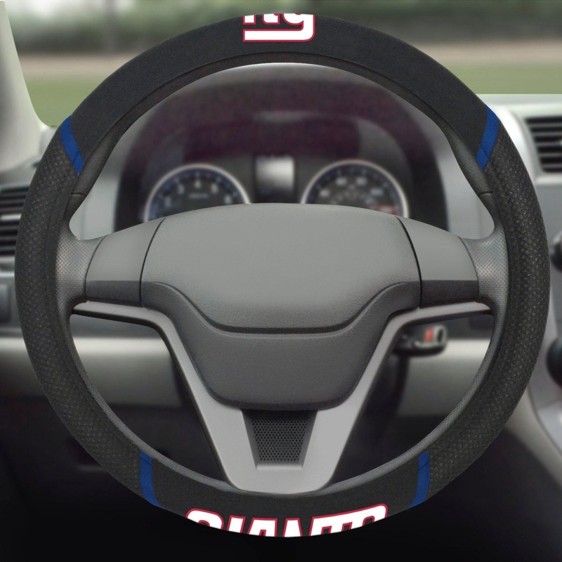 Fanmats New York Giants Embroidered Steering Wheel Cover