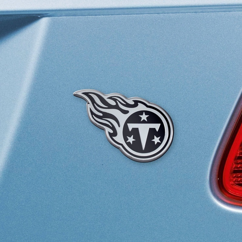 Fanmats Tennessee Titans 3D Chrome Metal Emblem