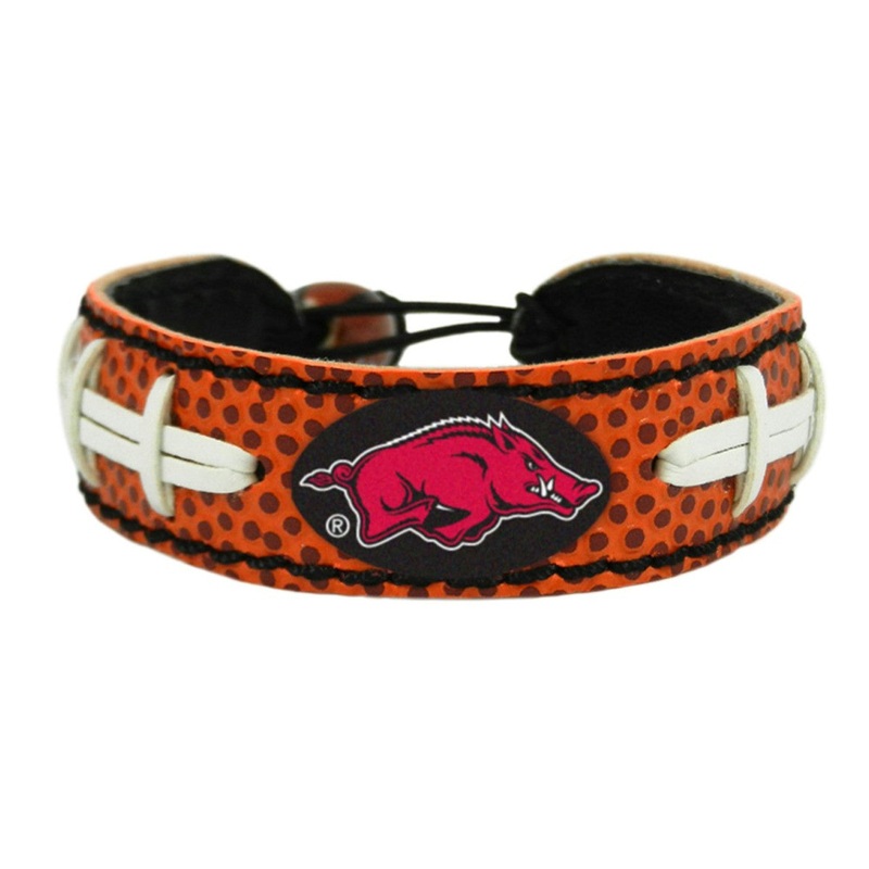 Gamewear Arkansas Razorbacks Classic Football Bracelet
