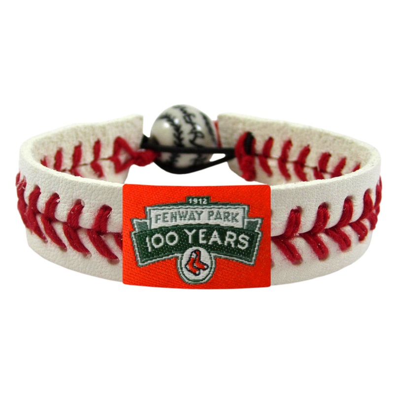 Gamewear Boston Red Sox Fenway 100 Year Baseball Bracelet