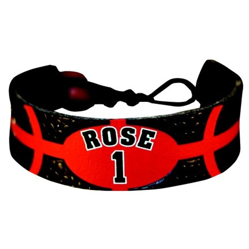 Gamewear Chicago Bulls Team Color Derek Rose Basketball Bracelet