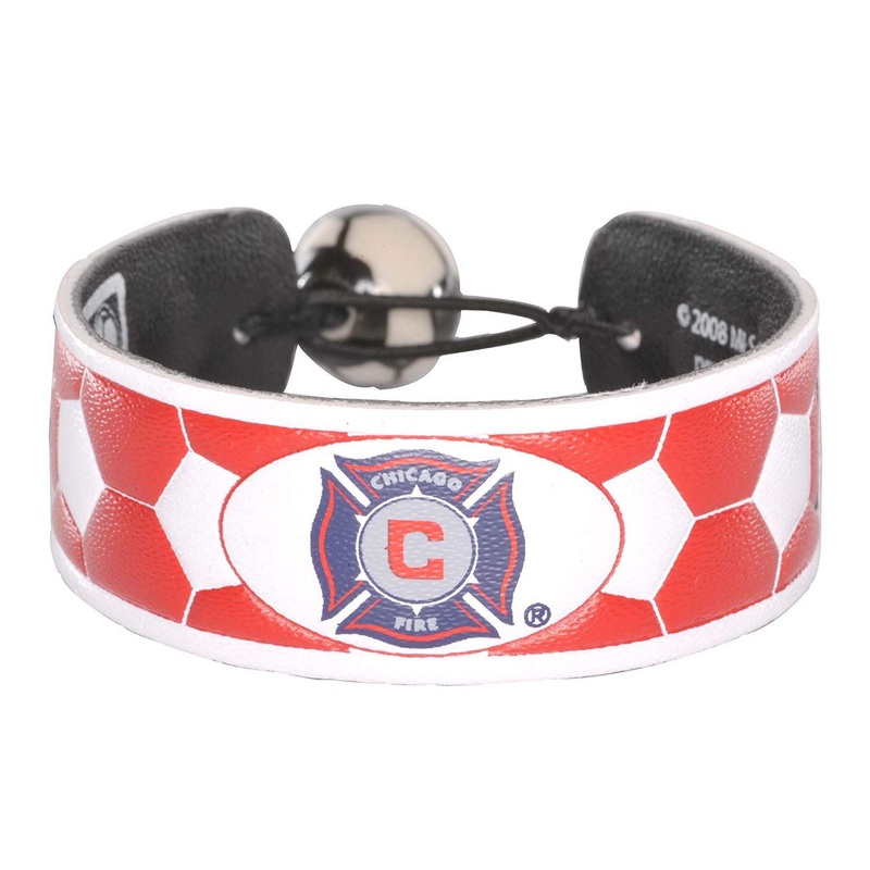 Gamewear Chicago Fire Team Color Soccer Bracelet
