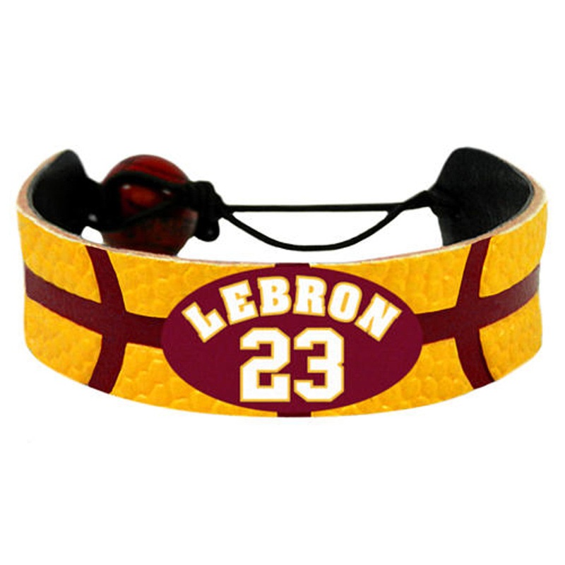 Gamewear Cleveland Cavaliers Team Color Basketball LeBron James Bracelet