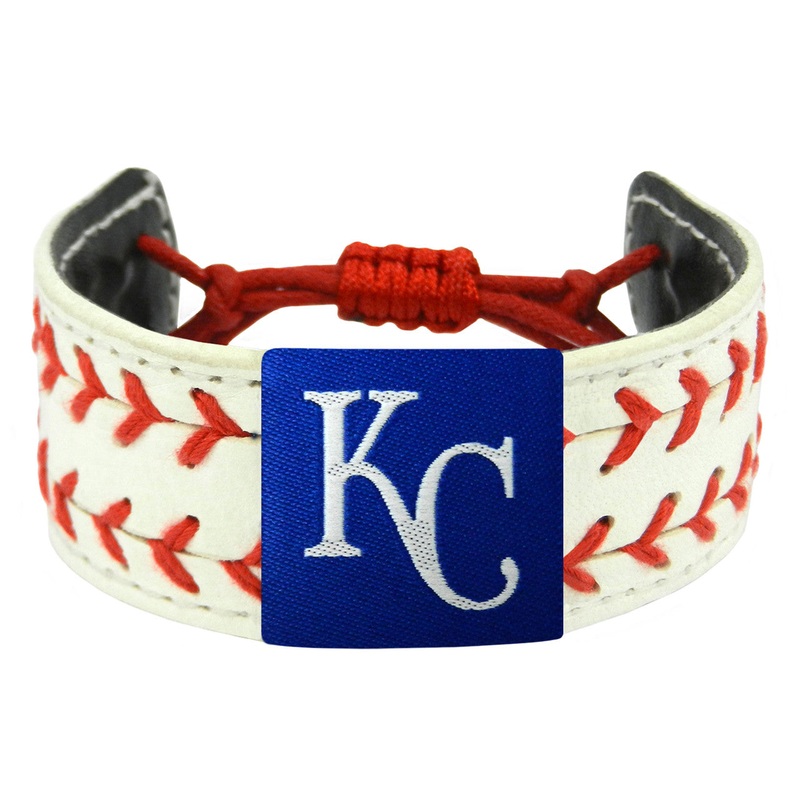 Gamewear Kansas City Royals Classic Two Seamer Baseball Bracelet