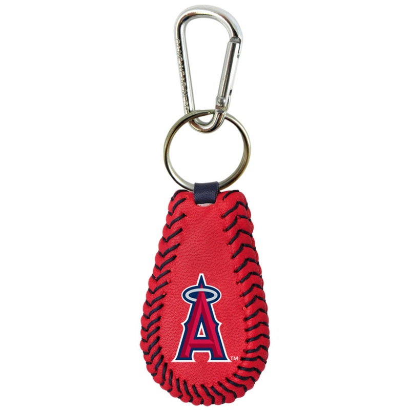 Gamewear Los Angeles Angels Team Color Baseball Keychain