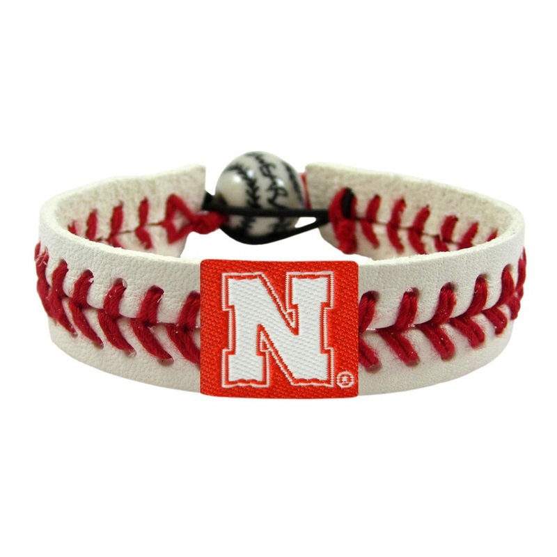 Gamewear Nebraska Cornhuskers Classic Baseball Bracelet