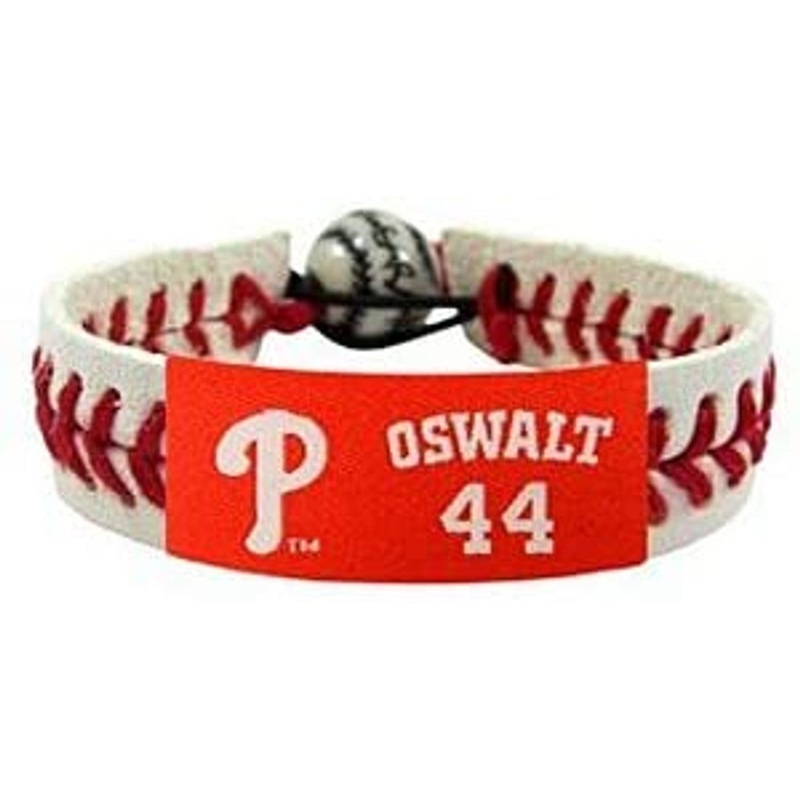 Gamewear Philadelphia Phillies Bracelet Classic Baseball Roy Oswalt