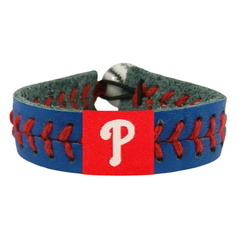 Gamewear Philadelphia Phillies Team Color Baseball Bracelet