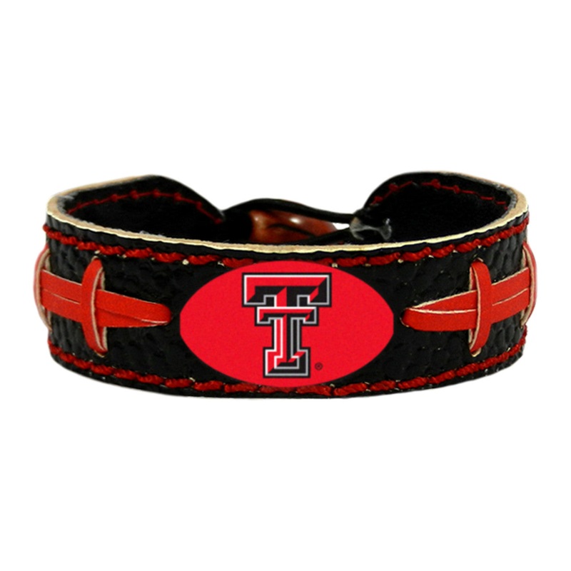 Gamewear Texas Tech Red Raiders Team Color Football Bracelet
