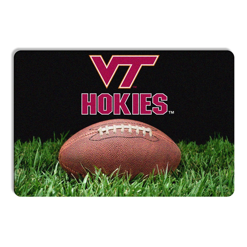 Gamewear Virginia Tech Hokies Classic Football Pet Bowl Mat Size Large
