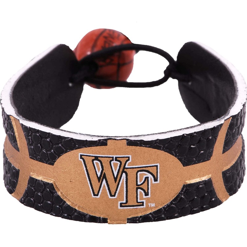 Gamewear Wake Forest Demon Deacons Team Color Basketball Bracelet