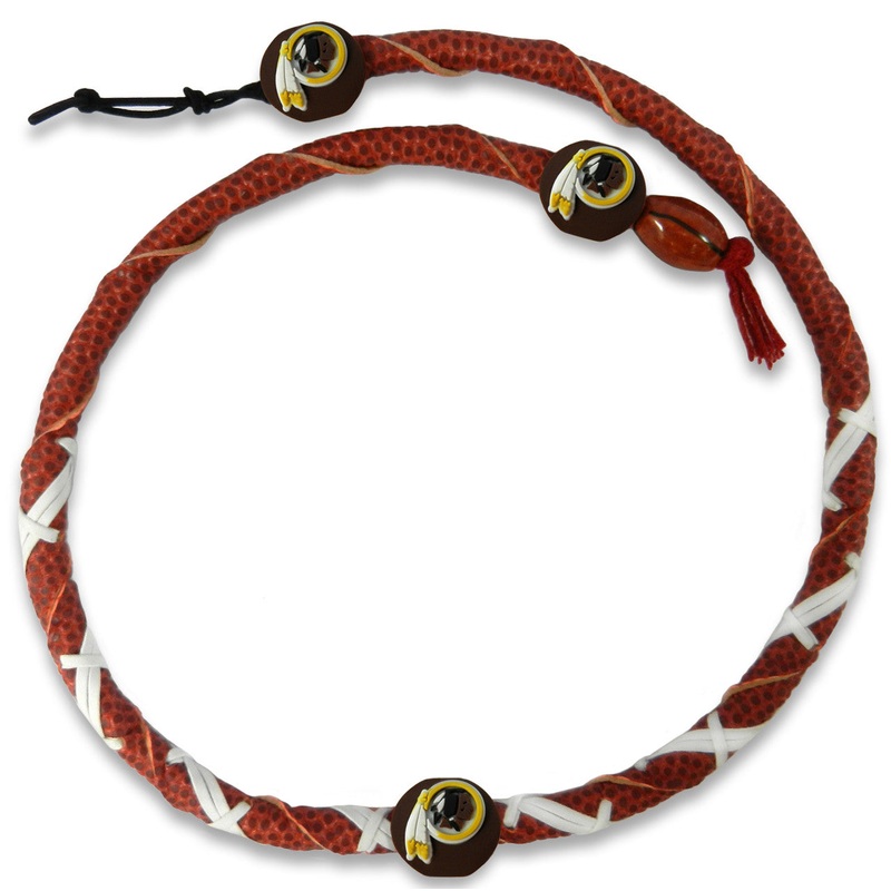 Gamewear Washington Redskins Classic Spiral Football Necklace