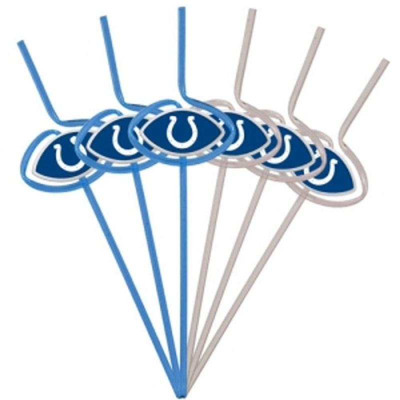 Pangea Brands Indianapolis Colts Team Sipper Straws